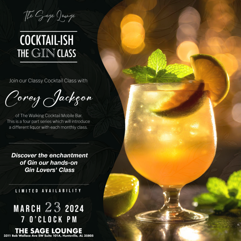 Cocktail-ish Flyer Gin