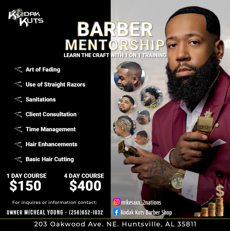 Kodak Kuts Mentorship Flyer